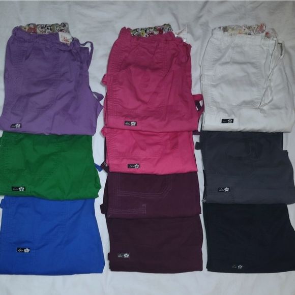 koi Pants - Koi Lindsey Scrub Pants in a bunch of different colors size Med-sold individual